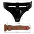 Imbragatura Strap On per Donna Con Dildo Realistico Eiaculante Kyton 20,5x4 cm - 6