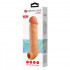 Guaina Fallica Ingrossa Pene Lionel in Silicone Liquido con Aggancio per Testicoli 20,5x4,5 cm - 6
