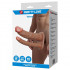 Guaina Fallica Ingrossa Pene Doppia Yairon 17,5x4,2 cm (+4 cm in Lunghezza) e (+ 24% Circonferenza) e Fallo Anale 15x2,5 cm - 6