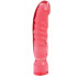 Fallo BIG BOY in Jelly Trasparente Rosa 30 x 5,5 cm. - 3