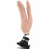 Vibratore Doppio Realistico con Potente Ventosa - 3