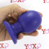 PERFORMANCE Cuneo Anale Blu a Sfera 9 x 5,5 cm. - 2