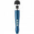 Massaggiatore Doxy Die Cast 3R blu in alluminio e silicone 28 x 4,5 cm. - 0