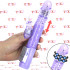 Petite Thrusting - Vibratore Rabbit con Spinta 22 x 3,2 cm. Lilla - 0