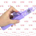 Petite Thrusting - Vibratore Rabbit con Spinta 22 x 3,2 cm. Lilla - 5