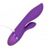 Vibratore rabbit Dual Lover in silicone viola ricaricabile USB 20,2 x 4,5 cm. - 6