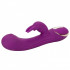 Vibratore Rabbit in Silicone Viola con Pulsazione e Bunny 25 x 4,5 cm. - 0