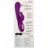 Vibratore Rabbit in Silicone Viola con Pulsazione e Bunny 25 x 4,5 cm. - 6