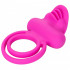 Anello Vibrante in Silicone Rosa da 5 cm. con Doppio Stimolatore Ricaricabile USB - 2