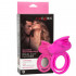 Anello Vibrante in Silicone Rosa da 5 cm. con Doppio Stimolatore Ricaricabile USB - 7
