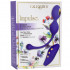 Ovulo doppio con elettrostimolazione in silicone viola ricaricabile USB 10,25 x 3,25 cm. e telecomandato wireless - 5