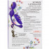 Ovulo doppio con elettrostimolazione in silicone viola ricaricabile USB 10,25 x 3,25 cm. e telecomandato wireless - 6