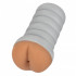 Ribbed Gripper Tight Ass - Masturbatore a Forma di Ano in Morbido TPR Mulatto - 1