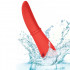 Vibratore lingua Laguna Beach Lover in silicone arancio ricaricabile USB 20,2 x 3,75 cm. - 4