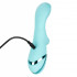 Vibratore rabbit rotante Catalina in silicone azzurro ricaricabile USB 20,2 x 3,75 cm. - 5