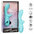 Vibratore rabbit rotante Catalina in silicone azzurro ricaricabile USB 20,2 x 3,75 cm. - 6