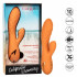 Vibratore rabbit Newport in silicone arancio ricaricabile USB 21,5 x 3,75 cm. - 6