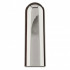 Mini bullet vibrante argento ricaricabile USB 9 x 2,5 cm. - 1