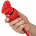 Stimola vagina e clitoride con lingua e bullet vibrante in silicone arancione ricaricabile USB - 3