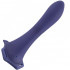 Strap On vibrante e pulsante per donna in silicone viola con cintura regolabile 16 x 3,75 cm. - 3