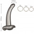 Strap On per donna in silicone con base stimolante e cintura regolabile 17,25 x 3,75 cm. - 4