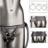 Strap On per donna in silicone con base stimolante e cintura regolabile 17,25 x 3,75 cm. - 6