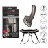 Strap On per donna in silicone con base stimolante e cintura regolabile 17,25 x 3,75 cm. - 8