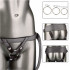 Strap On vibrante per donna in silicone con cintura regolabile 16,5 x 3,75 cm. - 5