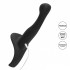 Strap On vibrante per donna in silicone con cintura regolabile 16,5 x 3,75 cm. - 7