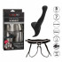 Strap On vibrante per donna in silicone con cintura regolabile 16,5 x 3,75 cm. - 8