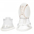 Succhia e Lecca Clitoride in Silicone Bianco Ricaricabile con USB - 1