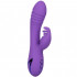 West Coast Wave Rider - Vibratore Rabbit Rotante in Silicone 18,5 x 3,5 cm. Ricaricabile con USB Viola - 2