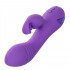West Coast Wave Rider - Vibratore Rabbit Rotante in Silicone 18,5 x 3,5 cm. Ricaricabile con USB Viola - 3