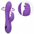 West Coast Wave Rider - Vibratore Rabbit Rotante in Silicone 18,5 x 3,5 cm. Ricaricabile con USB Viola - 1