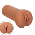 The Teacher - Masturbatore a Forma di Vagina in Morbido Pure Skin Mulatto - 0