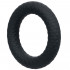 Link Up - Anello Fallico Vibrante in Silicone Nero Ricaricabile USB con Anello Secondario - 4
