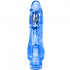 Vibratore realistico blu trasparente 22 x 5 cm. - 0