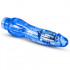 Vibratore realistico blu trasparente 22 x 5 cm. - 2