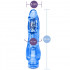 Vibratore realistico blu trasparente 22 x 5 cm. - 3