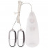 Dual Delight - Ovetti Vibranti Multi Velocità 4,5 x 2,6 cm. Argento - 0