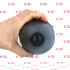 X-Large - Cuneo Anale Gigante 18,5 x 9 cm. Nero - 2