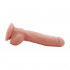 Pleasure - Fallo Ultra Realistico con Testicoli e Ventosa 23,5 x 4,2 cm. color Carne - 5