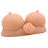 Titty - Masturbatore a forma di Vagina con Seni a Grandezza Naturale 1,15 Kg. - 1