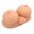 Titty - Masturbatore a forma di Vagina con Seni a Grandezza Naturale 1,15 Kg. - 0