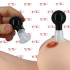 Potenti Succhia Capezzoli Unisex - Nero e Trasparente - 0