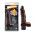 Sugar Brown - Vibratore Realistico con Rilievi 19 x 3,8 cm. Africano - 0
