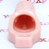 Guaina stimolante allunga pene +2,5 cm. con anello testicoli color carne 16 x 4,7 cm. - 3