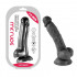 Dildo Realistico Nero 19 x 3,5 cm. Hudson - 3