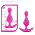 Cuneo Anale da Passeggio in Puro Silicone 11,4 x 3,3 cm. - 2