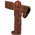 Guaina Fallica con Aggancio per Testicoli (+7,6 cm Lunghezza) e (+35% Circonferenza) - 1
